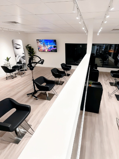 Experience the modern styling stations at Avissa Salon in Ann Arbor, where personalized consultation 