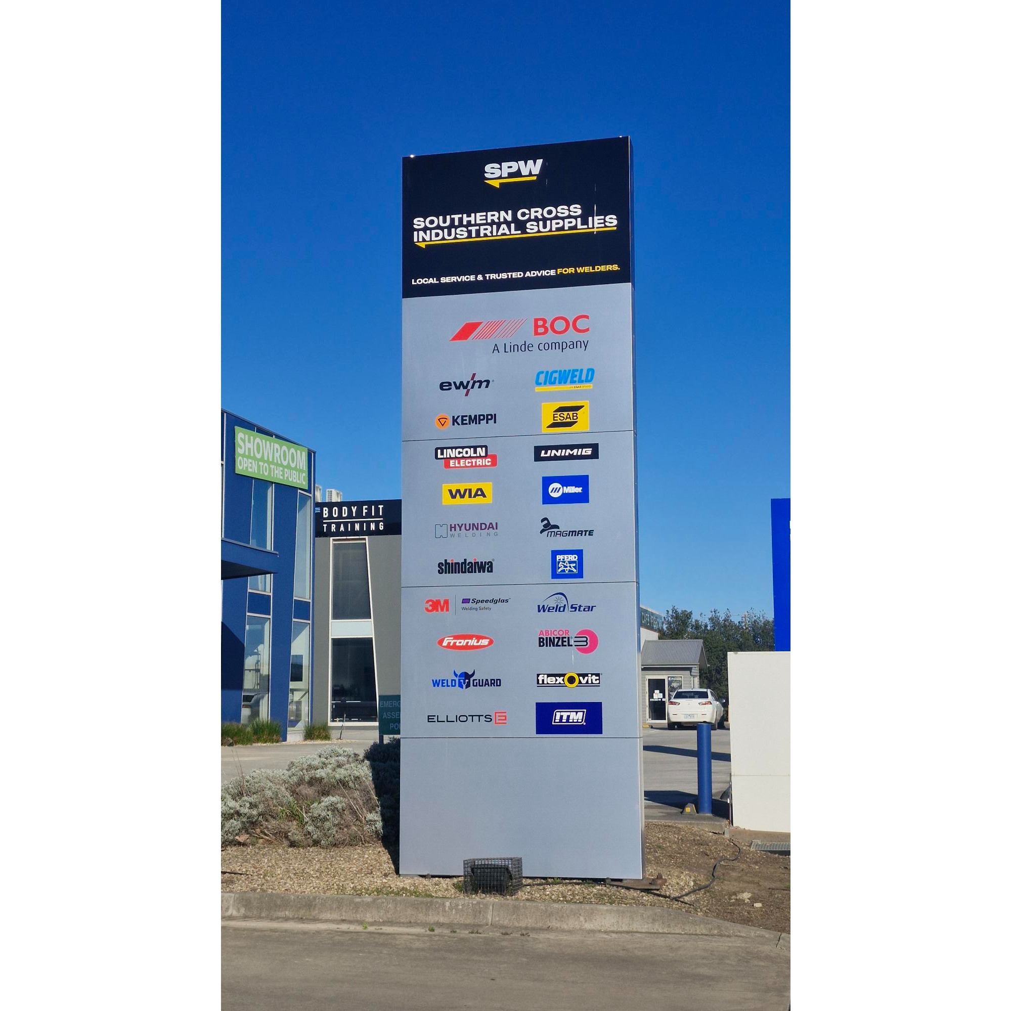 SPW Southern Cross Industrial Supplies, Ballarat Logo
