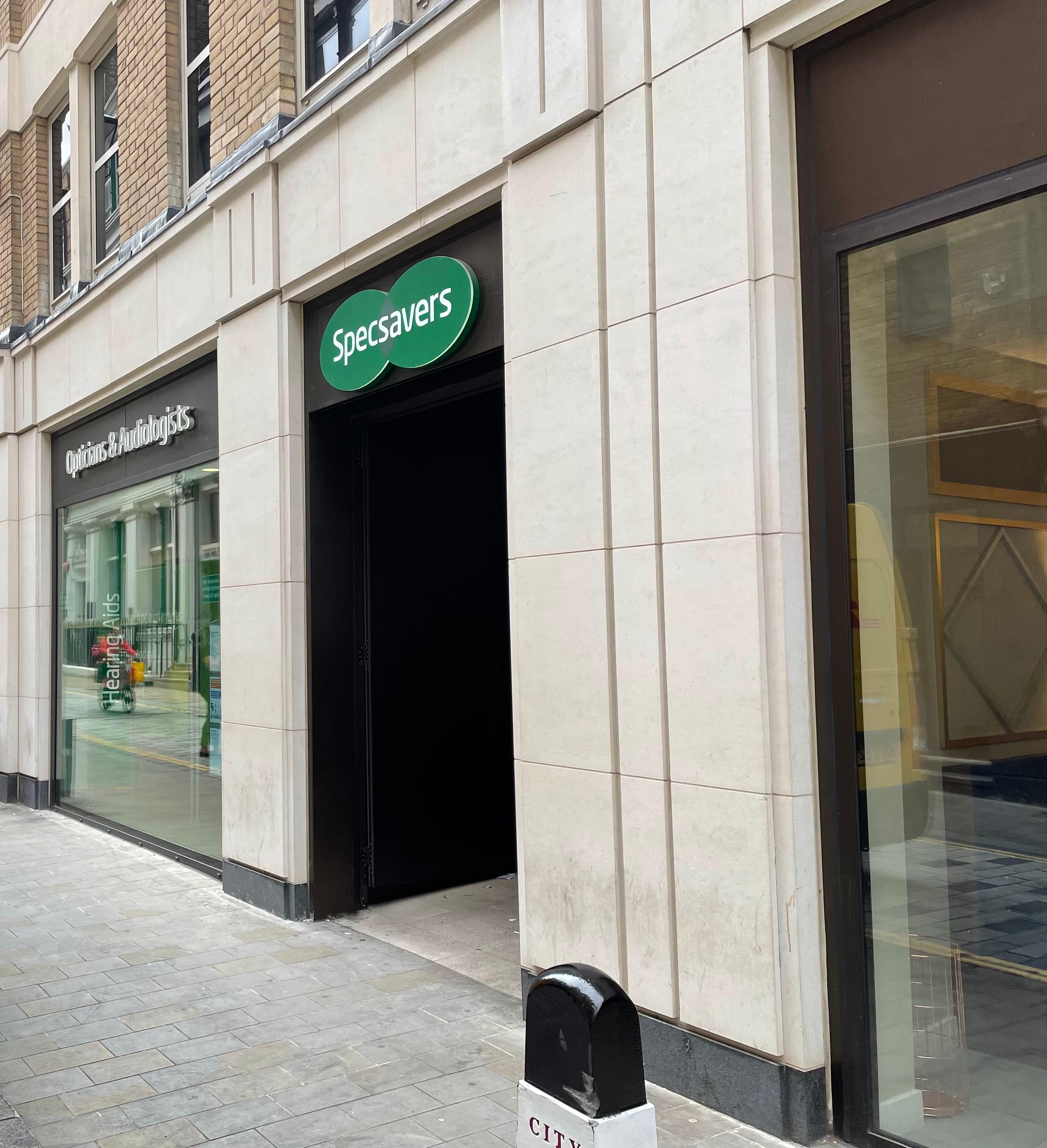 Specsavers - Liverpool Street Specsavers Opticians and Audiologists - Liverpool Street London 020 7377 4970