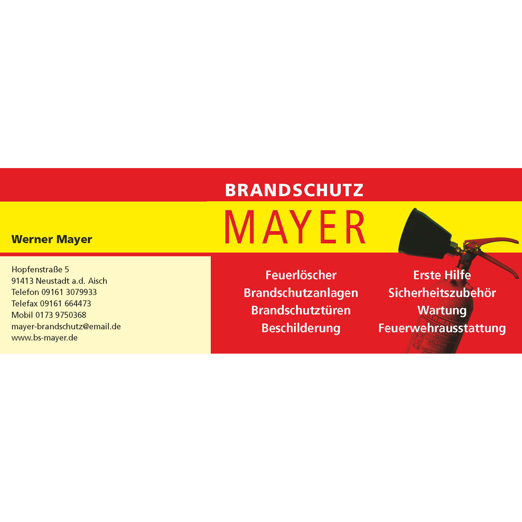 Brandschutz Mayer in Neustadt an der Aisch - Logo