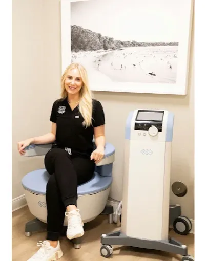 Women’s Wellness Institute of Dallas treatments in a clinical setting, supporting personalized cosmetic gynecology and skin care services.
