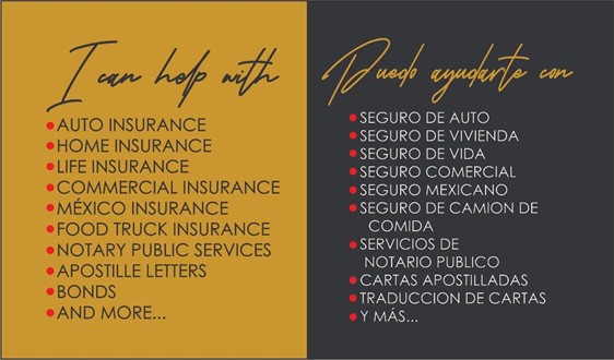 Insurance at the L.A. Insurance Agency located at 7611 West Thomas Rd. in AZ