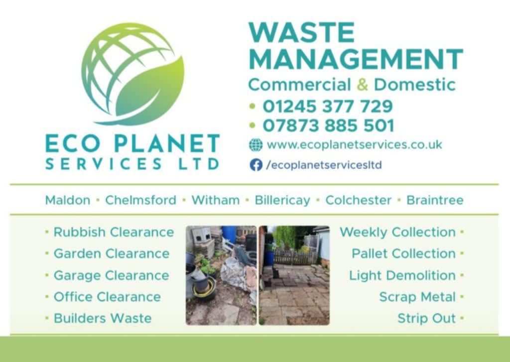 Eco Planet Services Ltd Chelmsford 01245 377729