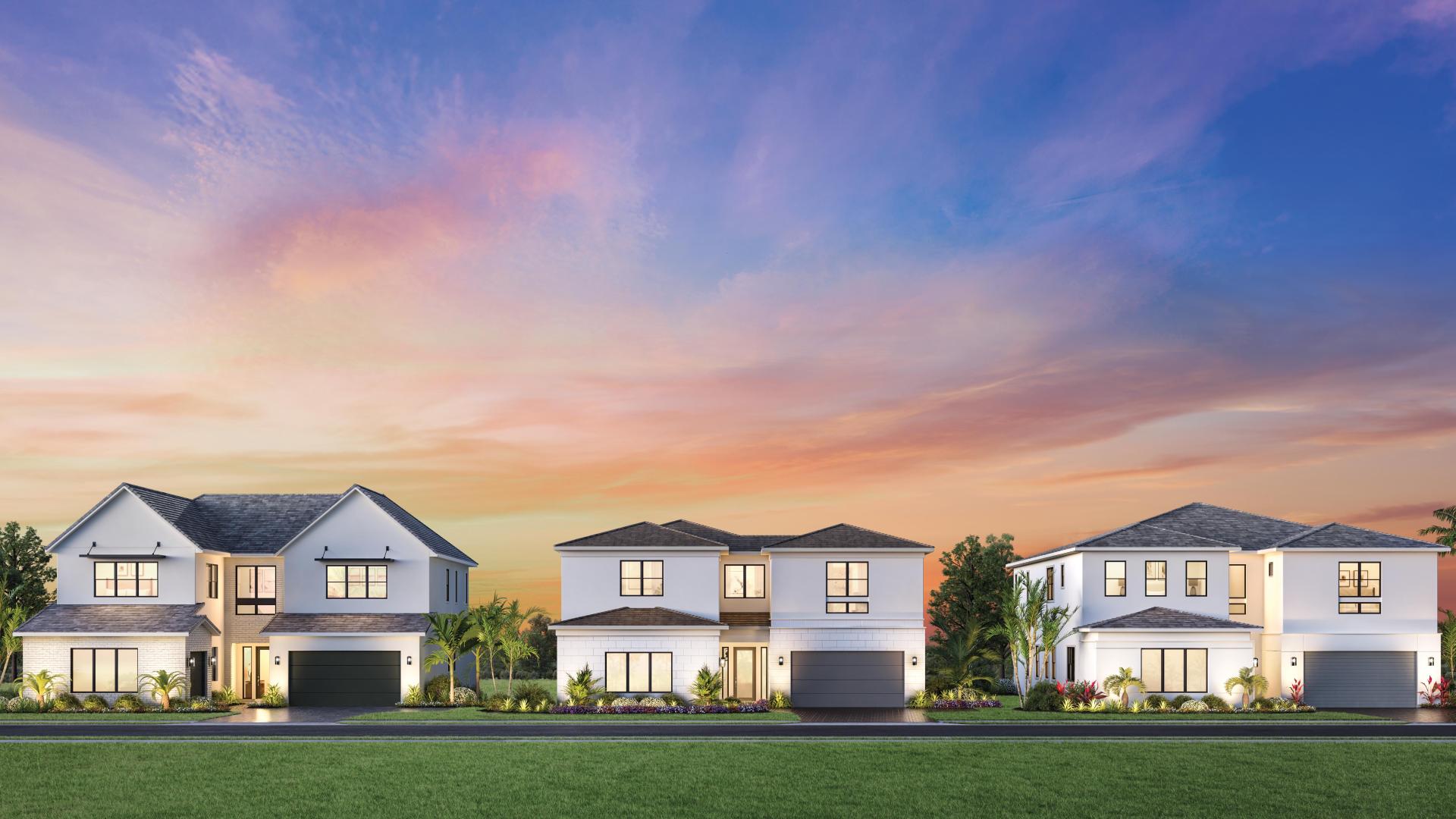 A variety of stunning home designs and elevations