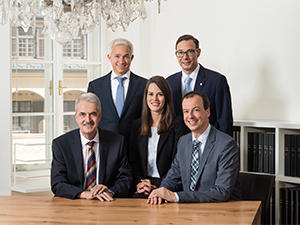 Bilder Rechtsanwälte Dr.Herbert Marschitz, Dr.Peter Petzer, Mag.Hannes Bodner, Dr.Clemens Telser