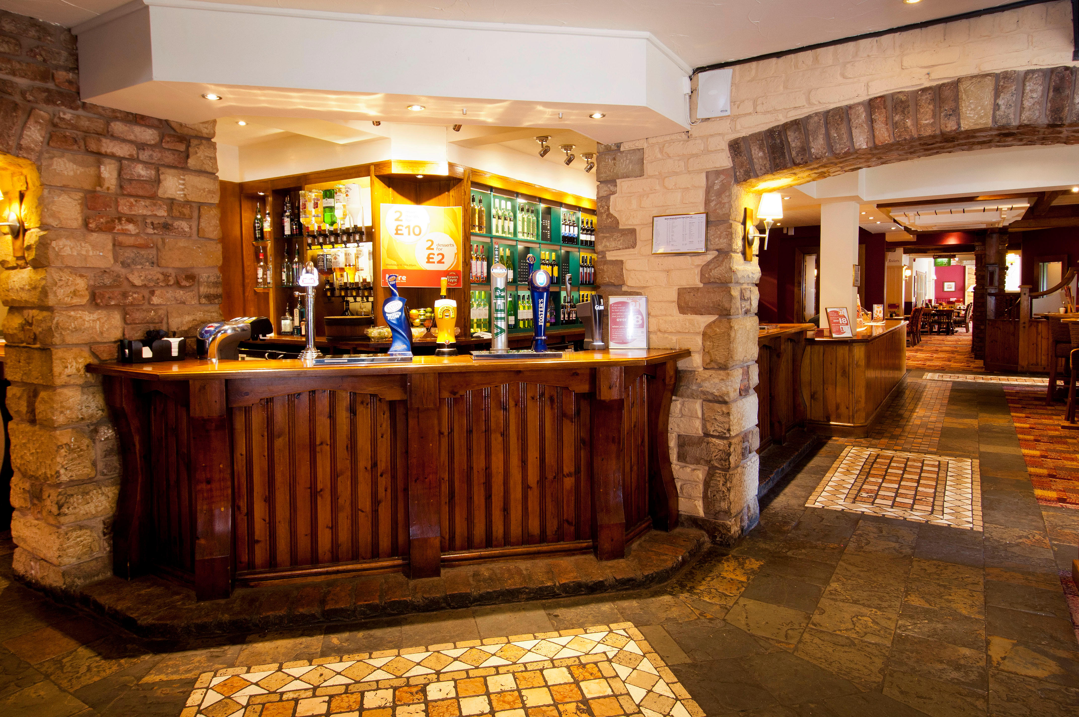 Brewers Fayre restaurant Premier Inn Burnley hotel Burnley 03337 773968