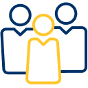 Group of people icon.
