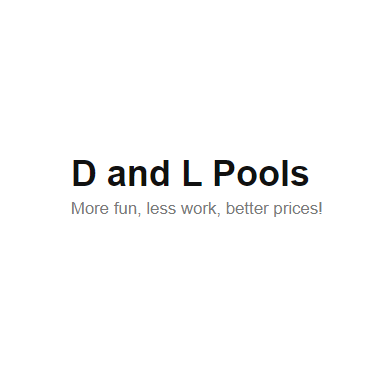 D and L Pool Supplies Logo