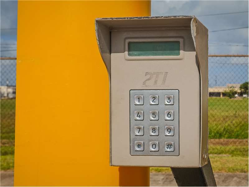 Keypad - Extra Space Storage at 807 Brazospark Dr, Clute, TX 77531