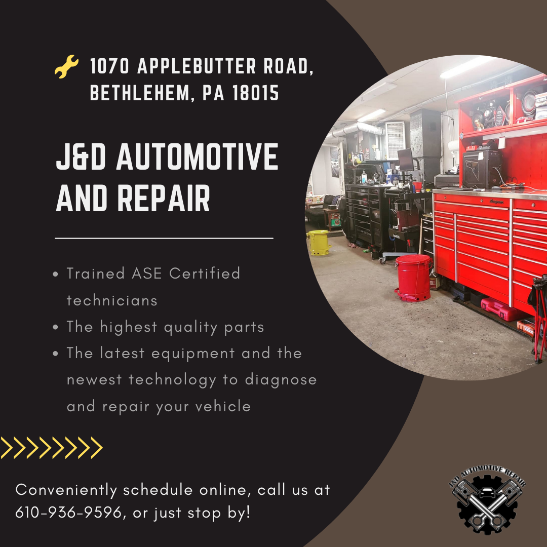 J&D Automotive Repair in Freemansburg, PA 18017 (610) 9369596