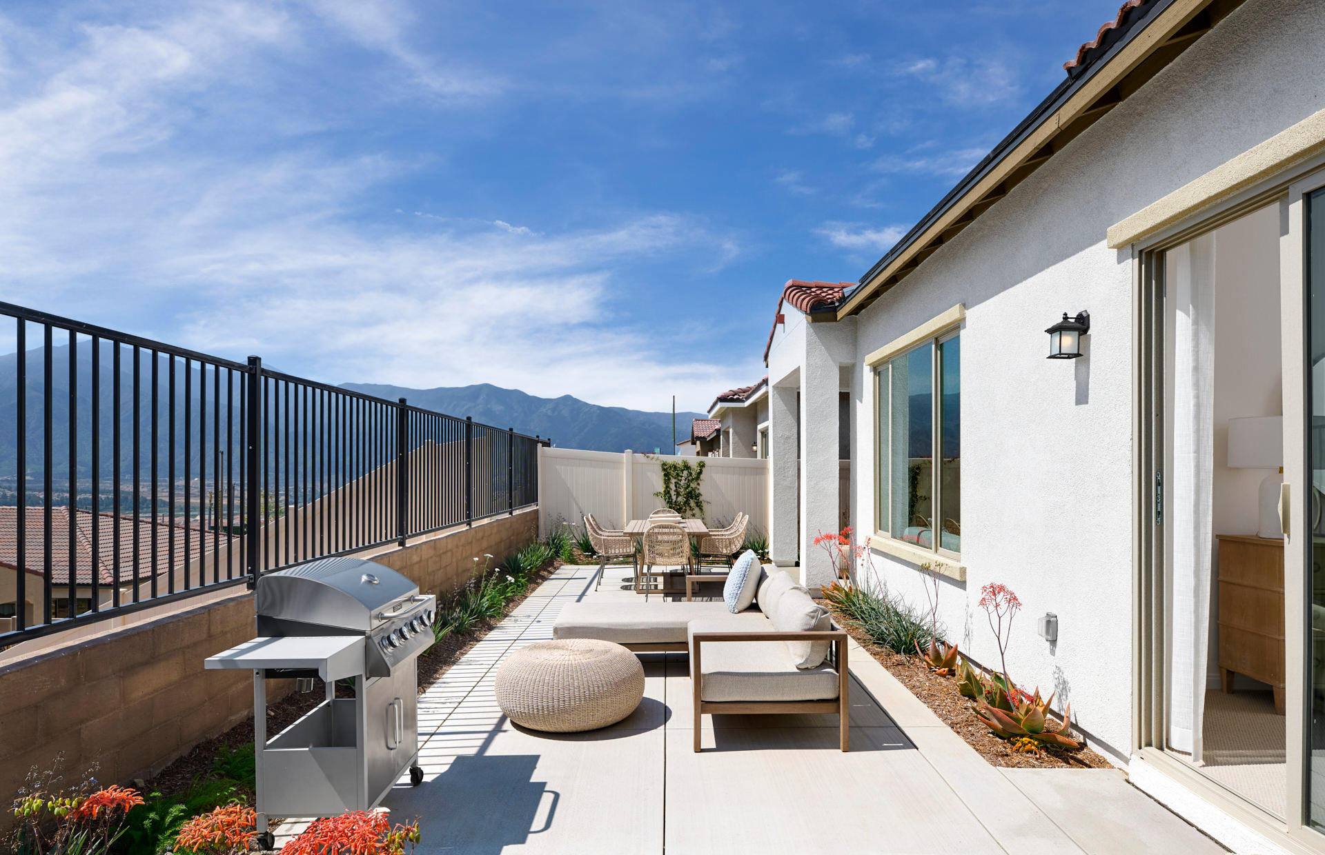 Kinsey Model Home Backyard
