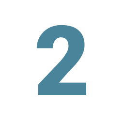 Number 2 icon.