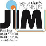 Vesi- ja lämpöasennus JIM Oy Logo