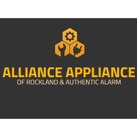 Alliance Appliance Of Rockland & Authentic Alarm Logo