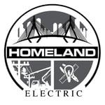 HOMELAND ELECTRIC Logo