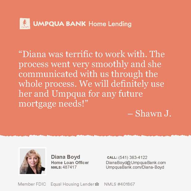 Images Diana Boyd - Umpqua Bank