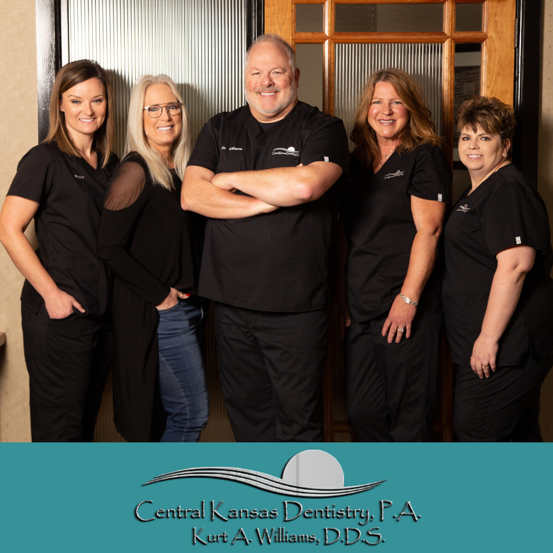 Central Kansas Dentistry, PA
Dr. Kurt A. Williams
202 North Douglas Avenue
Ellsworth, KS 67439
(785) 472-3803
https://www.cksmiles.com

Serving patients high-quality, compassionate dental care in Ellsworth, Great Bend, Salina, Russell, Hays, and surrounding areas of Central Kansas