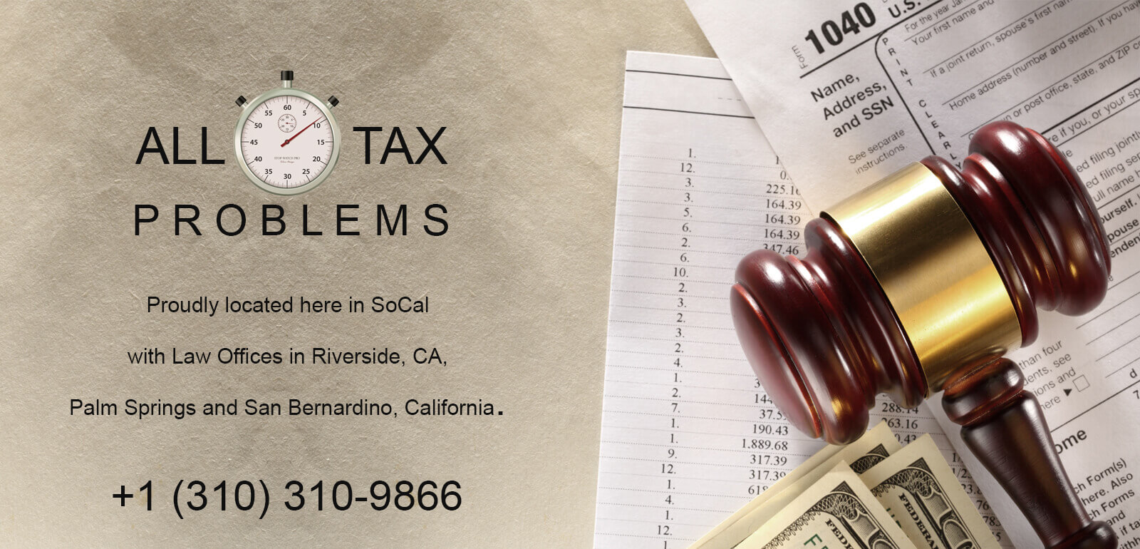 ALL Tax Problems | IRS Tax Debt | Tax Attorney Riverside CA Photo