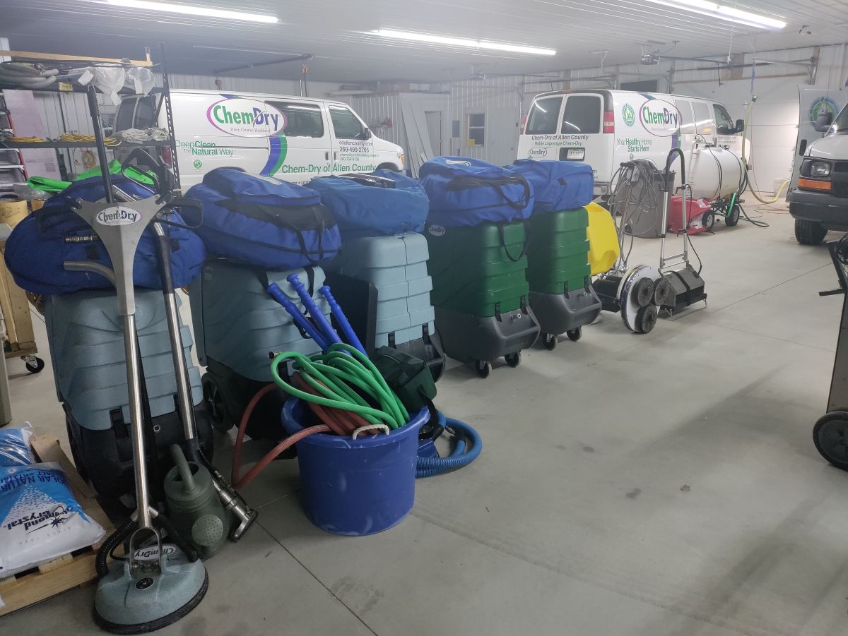 chem-dry of allen county cleaning services portable cleaning units for carpet & tile ready to go