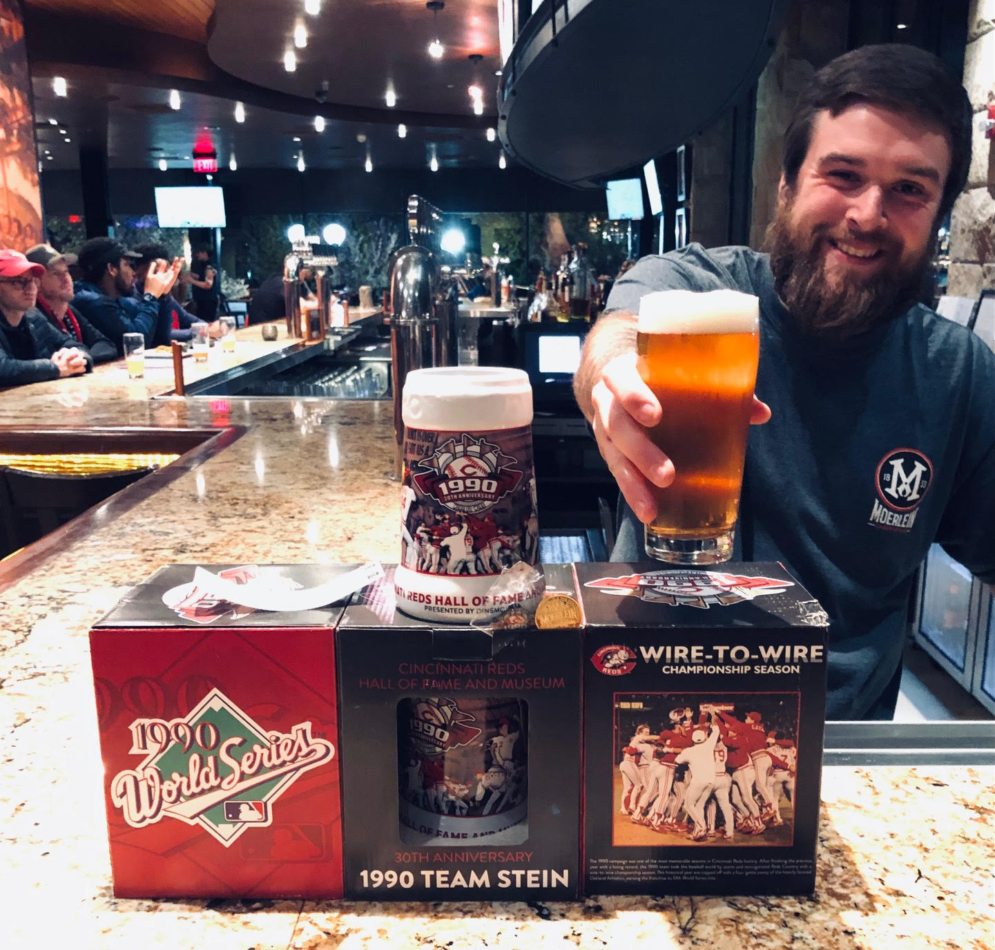 Moerlein staff serving you