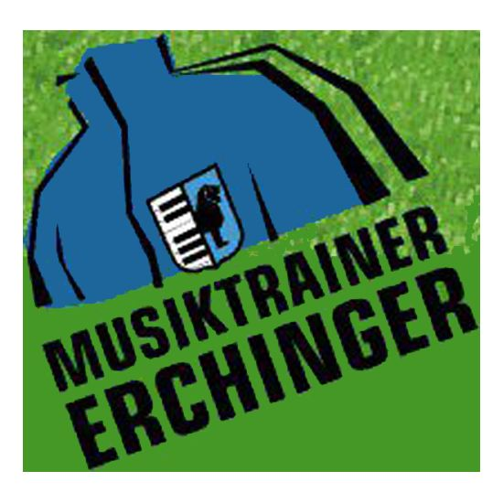 Logo Musiktrainer Erchinger, Klavier-, Gitarren-, Schlagzeug- und Gesangsunterricht