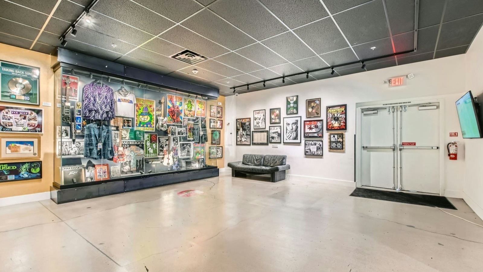 The Punk Rock Museum showcases independent artists, underground creative expression, and visual punk artistry.