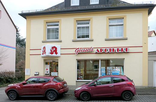 Geissels-Apotheke, Patrickstraße 26 in Wiesbaden