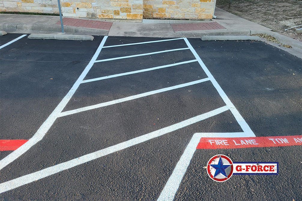 Store interior image of G-FORCE Parking Lot Striping Central Texas TX