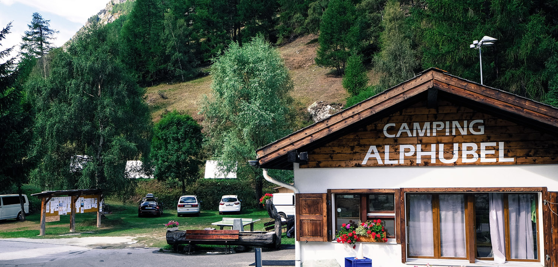 Camping Alphubel, Camping Alphubel in Täsch