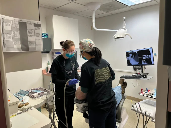 Penn Township Dentist treating patient at Pearl Dentistry of Penn Township