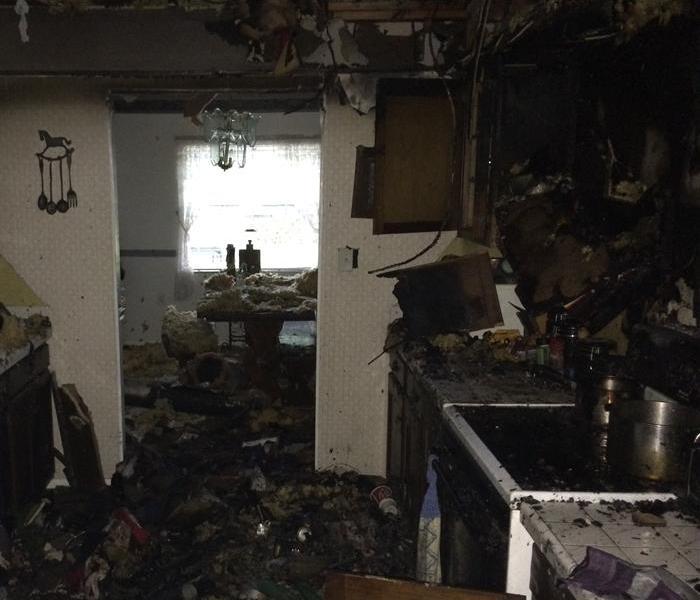 Kitchen Fire in Hicksville, NY SERVPRO of Hicksville / Plainview Hicksville (516)733-1800