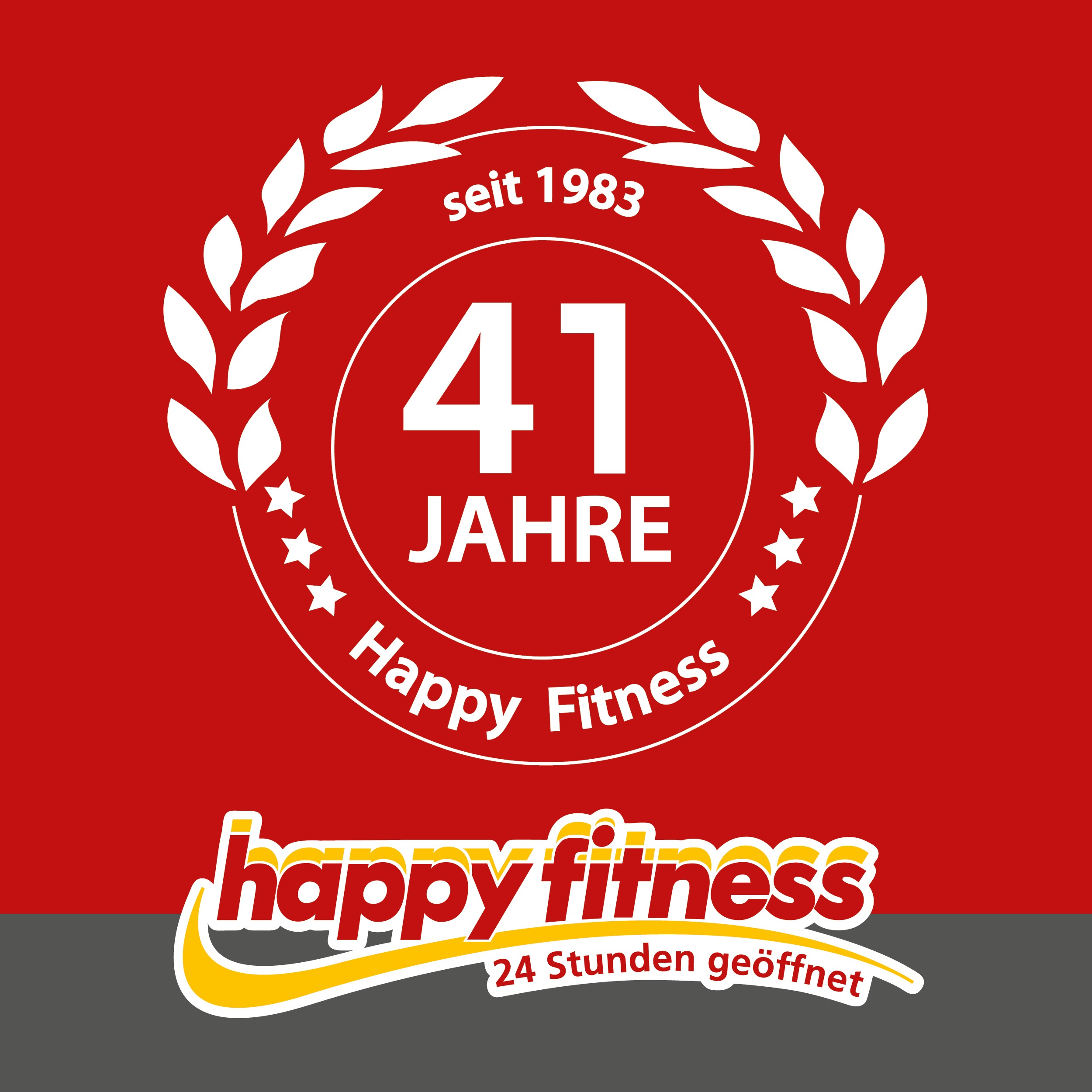 Logo von Happy Fitness - 24 Stunden geöffnet