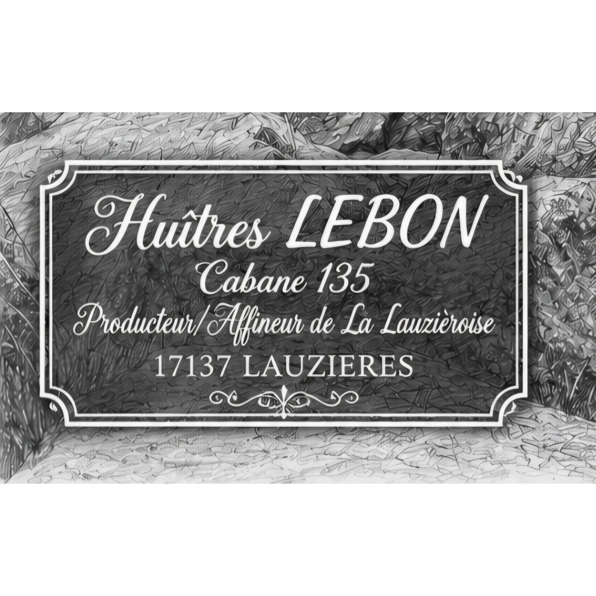 HUITRES LEBON CABANE 135 poissonnerie (gros)