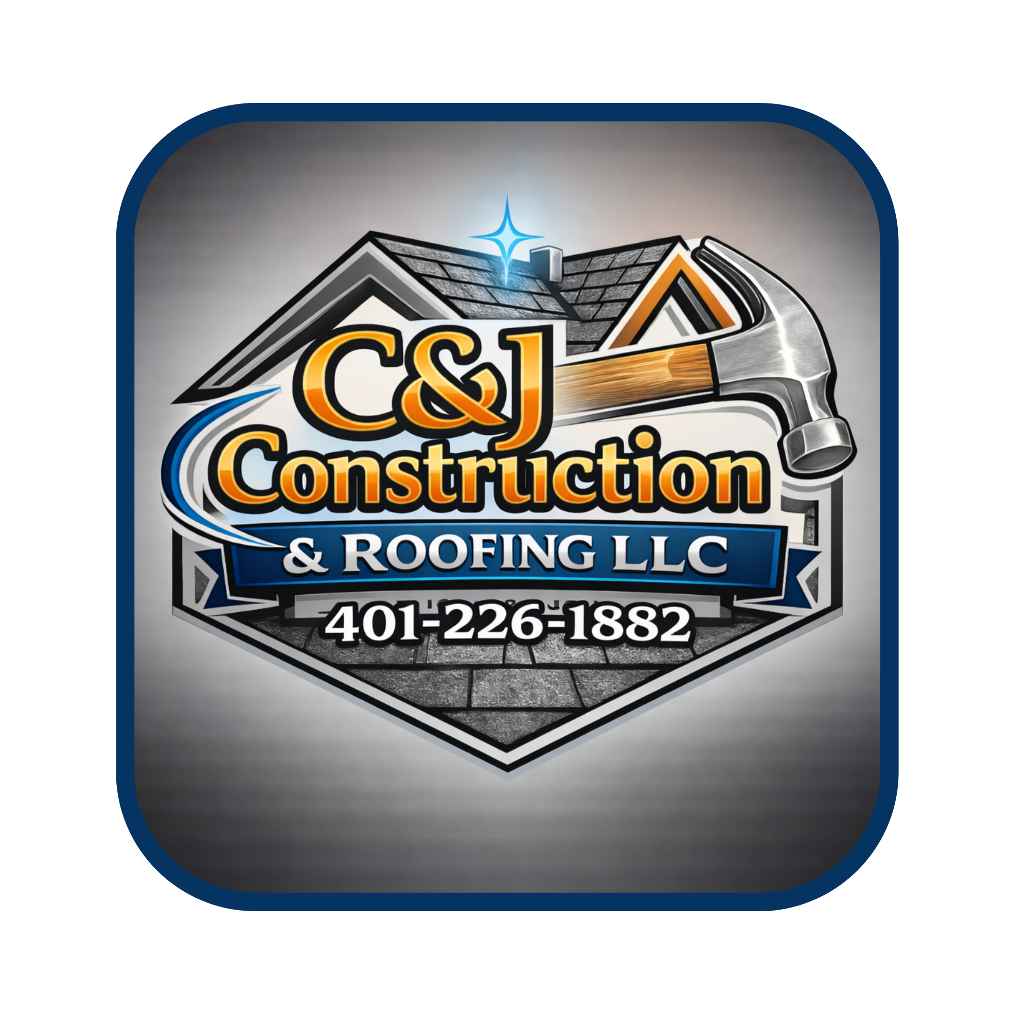 C &amp; J Construction &amp; Roofing, LLC Logo