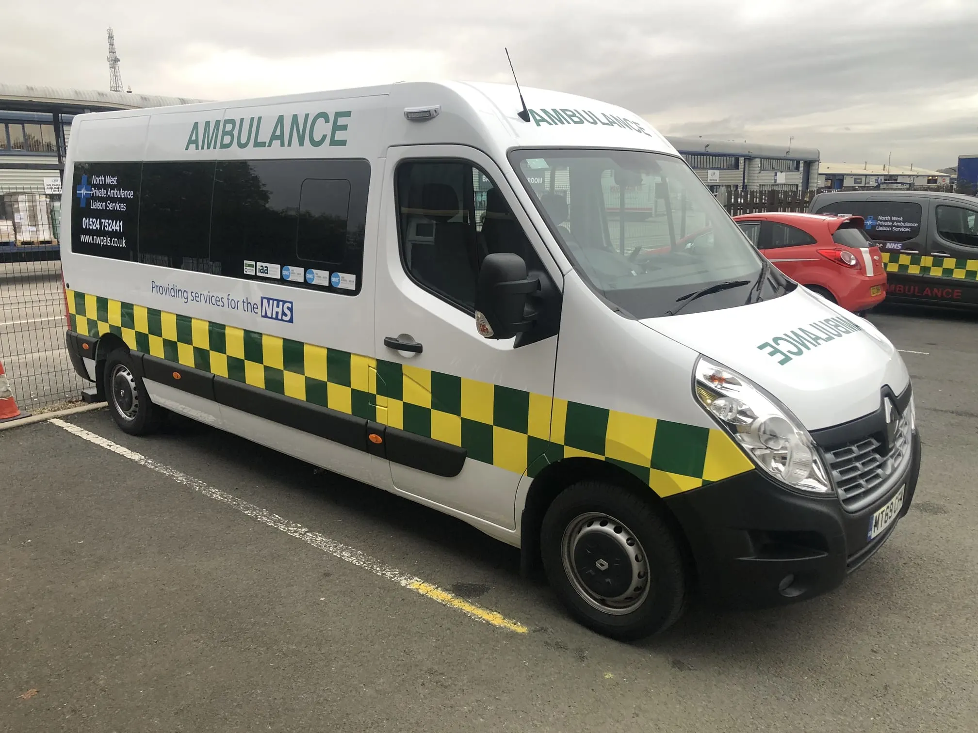 North West Private Ambulance Liaison Services Morecambe 01524 752441