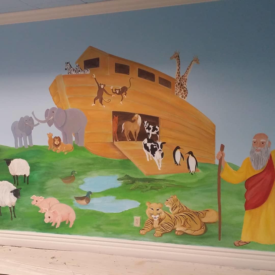 NOAH'S ARK CHURCH CHILDREN'S AREA Debra Gayle Designs Temecula (951)265-0781