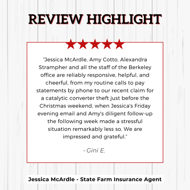Images Jessica McArdle - State Farm Insurance Agent