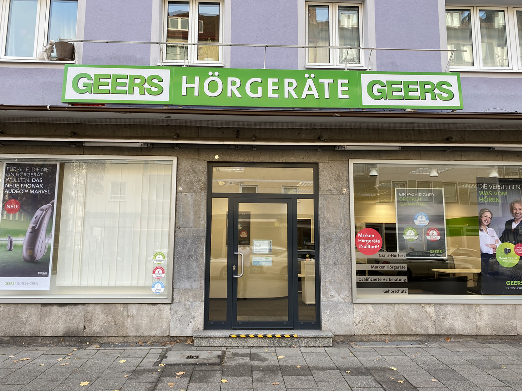 Bild 1 GEERS Hörgeräte in München