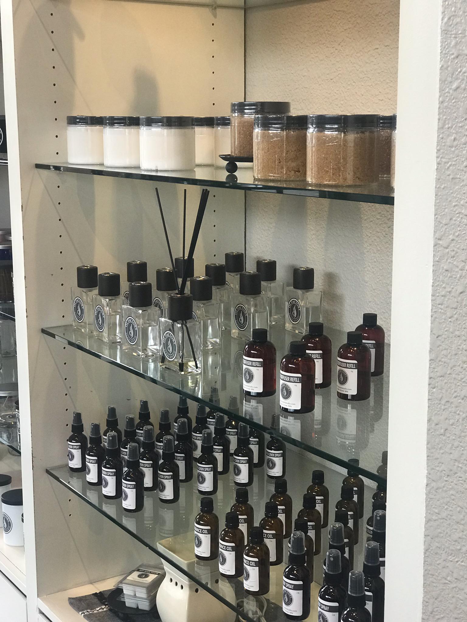 Don't have time to come in and enjoy the entire experience this time? Not a problem! You can order s Olfactory Scent Studio Maple Grove (763)350-6953