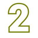 Number 2 icon.