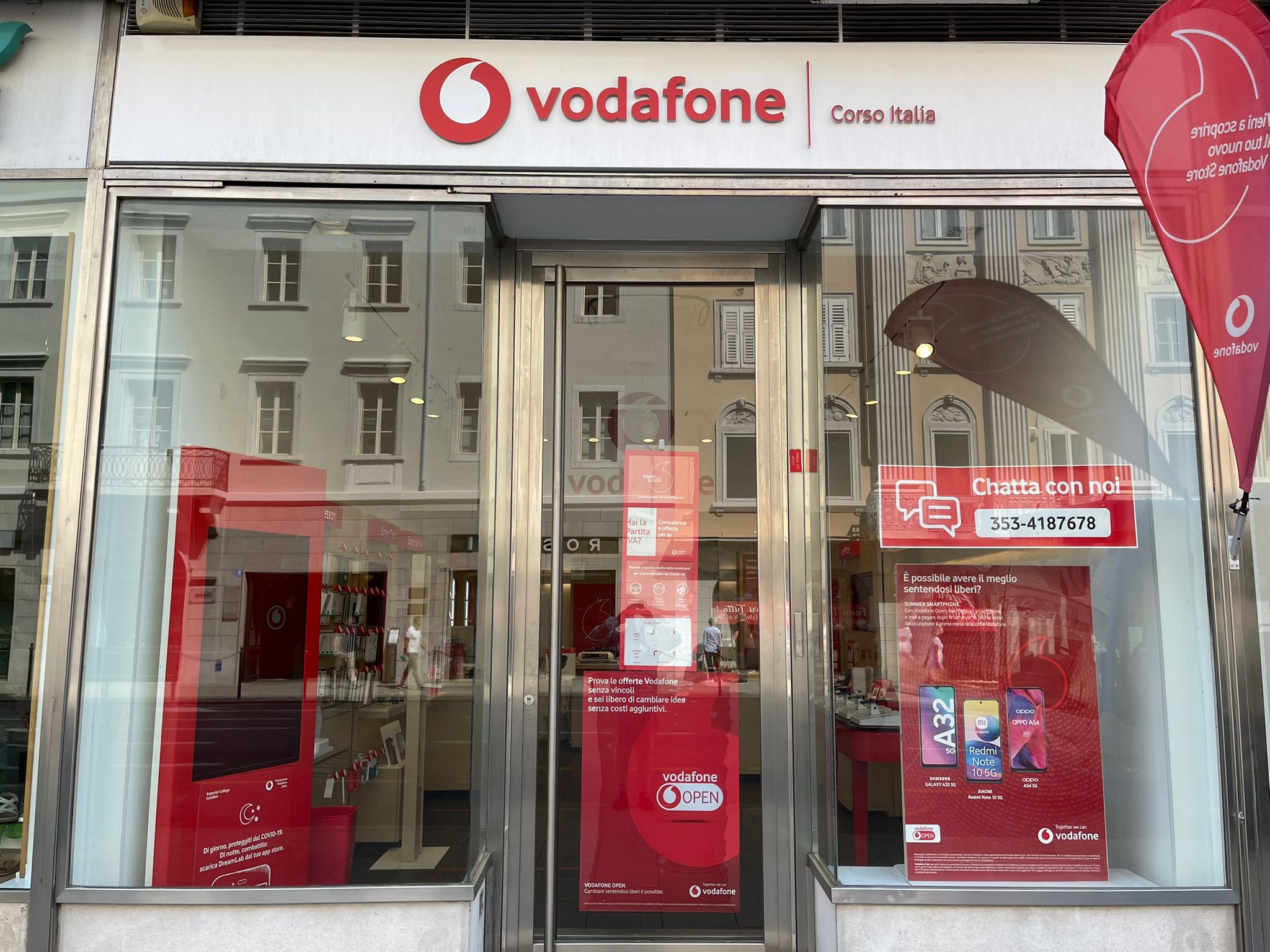 Vodafone Store Corso Italia Corso Italia 3 34100 Trieste TS