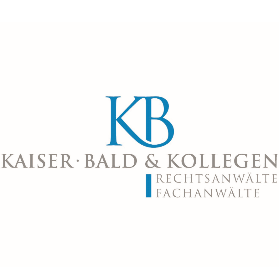 Logo KBK Kaiser • Bald & Kollegen Rechtsanwälte Fachanwälte PartGmbB