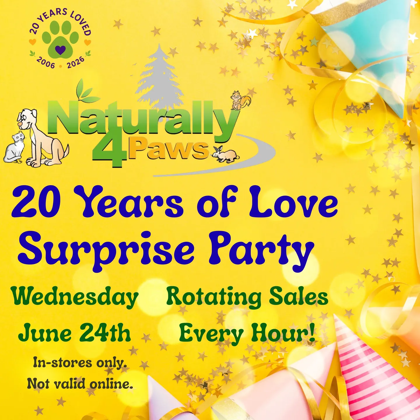 Image of Local Pet Event 20th Birthday Surprise Pawty Nearby