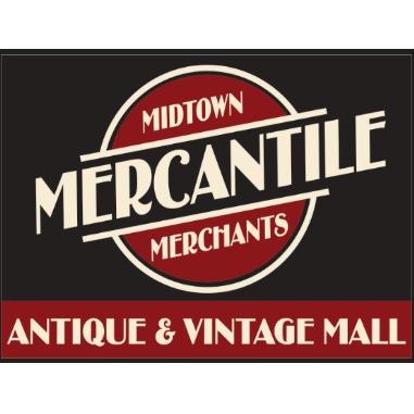 Midtown Mercantile Merchants - Open for Business! Logo