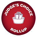 Judge's Choice Rollup Ice Cream Logo