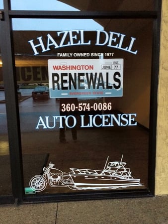 Images Hazel Dell Auto License