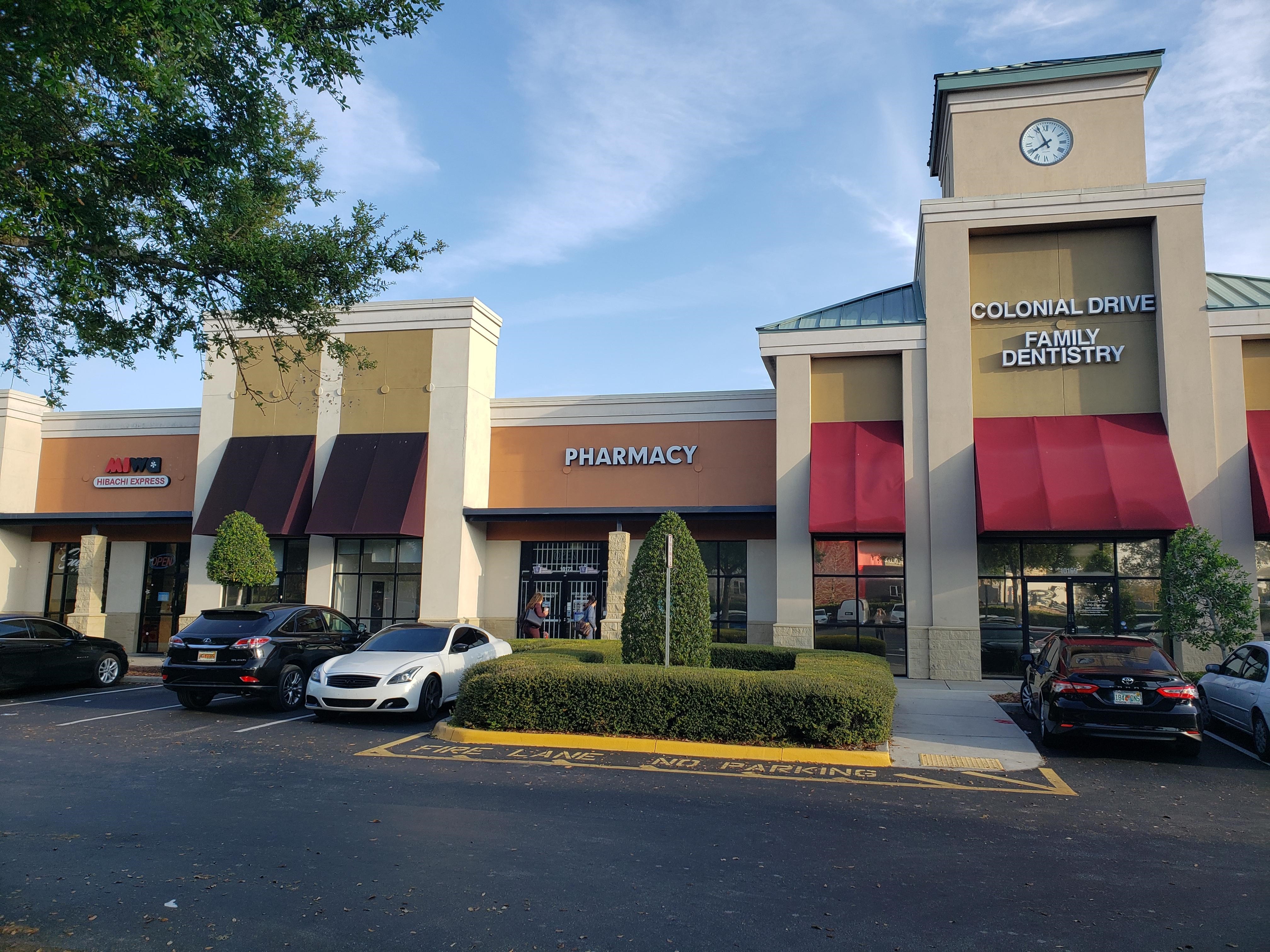 Front of office, Colonial Drive Preventative & Comprehensive Dentistry 