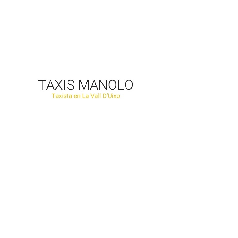 Taxis Manolo Logo