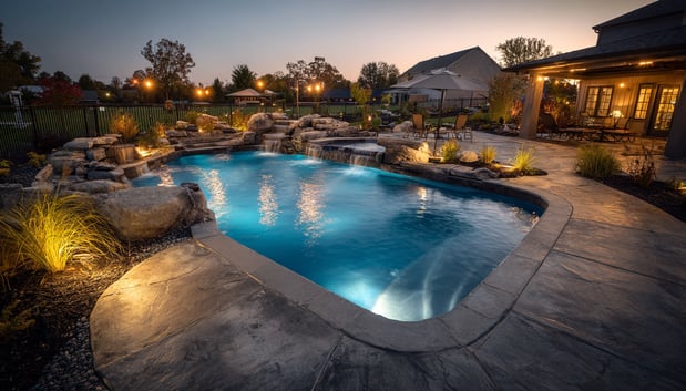 Images Outside Design Custom Pools & Spas