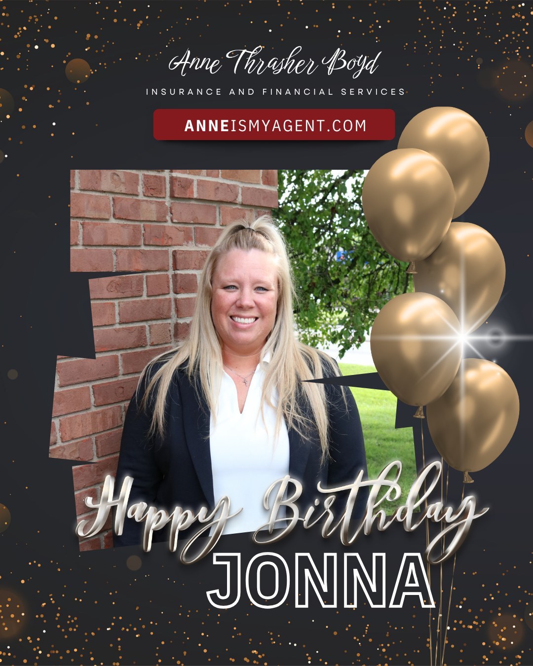 Happy Birthday, Jonna! Wishing you a day full of celebration, great moments, and everything you enjoy most. So glad to have you as part of the team!